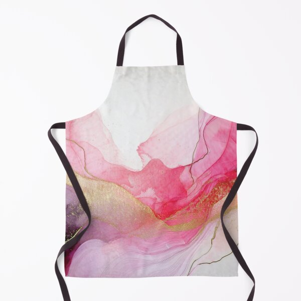 Item preview, DUSTY PINK VINTAGE Fluid art, pink and gold watercolour abstract artwork, blush pink alcohol ink effect, pastel pink floral spring painting designed and sold by navitalidesign.