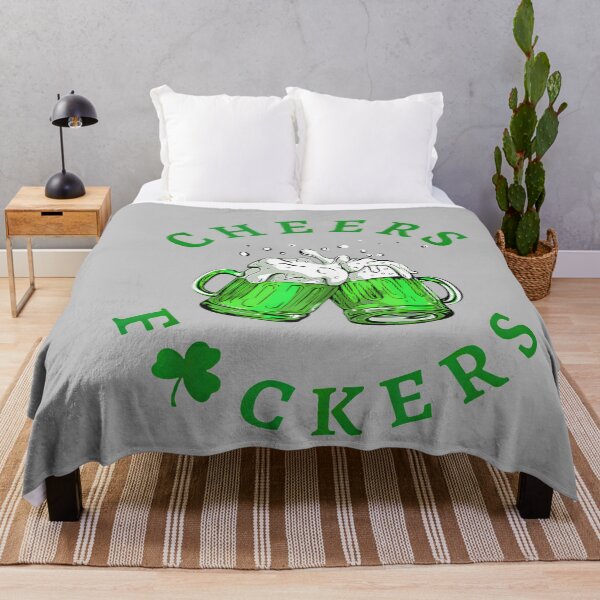 Item preview, Copy of Cheers Fuckers St Patricks Day Drink Up Funny Drinking Beer designed and sold by mjohnson9.