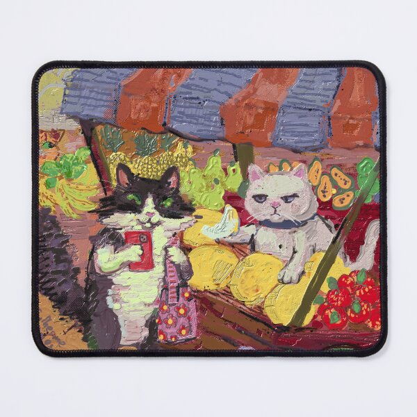 Item preview, Cat looking for a tutorial on the internet on how to tell if a melon is sweet designed and sold by guilhernunes.