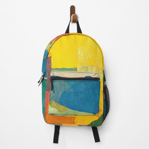 Item preview, Original Paintings by Etel Adnan, Etel Adnan Color Landscape Art designed and sold by OilArtLittle.