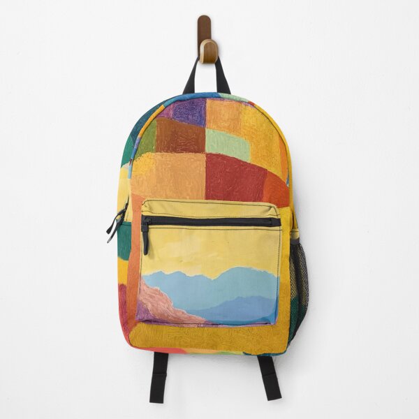 Item preview, Original Paintings by Etel Adnan, Etel Adnan Color Landscape Art designed and sold by OilArtLittle.