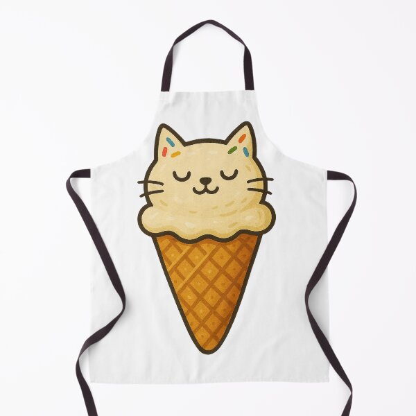 Item preview, Kawaii Cat Ice Cream Cone designed and sold by Lacritsa .