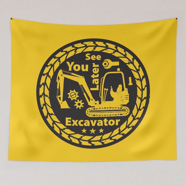Item preview, See You Later Excavator designed and sold by studio838.