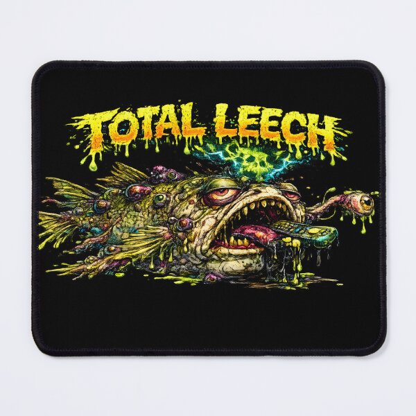 Item preview, Total Leech - Mutant Cod 80s Gross Out Horror designed and sold by elglotonmusical.
