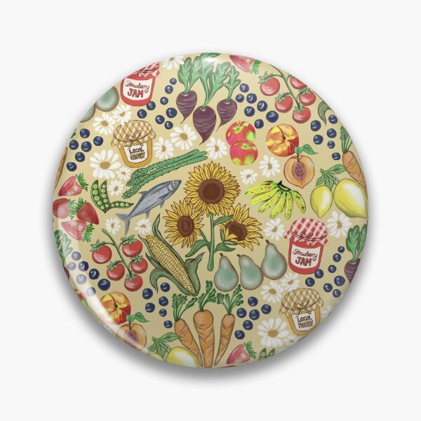 Item preview, Farmer's Market seamless pattern designed and sold by Taçiana  Estrela.