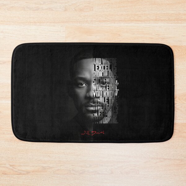 Item preview, Will Smith Split Face Poster designed and sold by Enea Kelo.