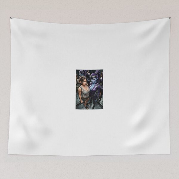 Item preview, Lara Croft, Widowmaker Carnival Mirror Corridor designed and sold by CathryneDelamort.