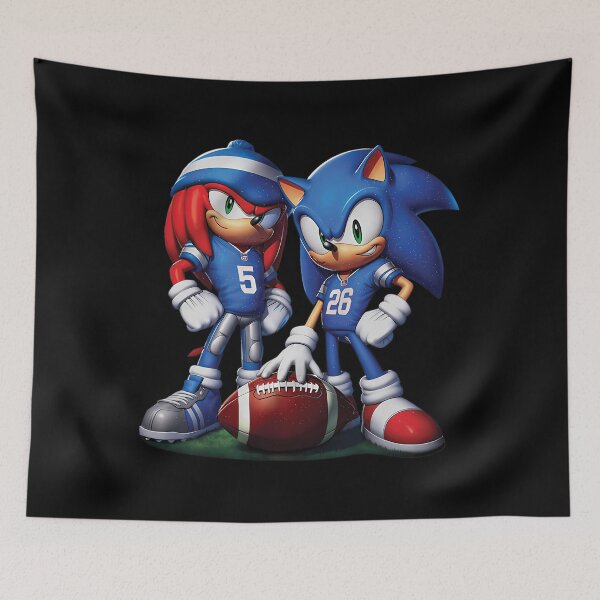 Item preview,  Sonic And Knuckles Detroit Football designed and sold by meshope.