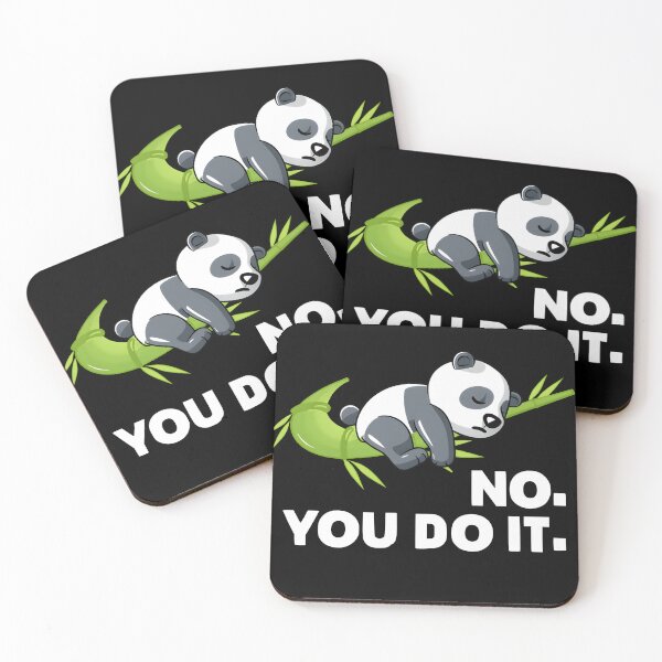 Item preview, No You Do It - Funny Lazy Panda designed and sold by funnygeekss.