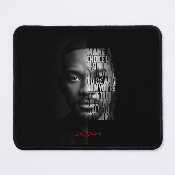 Item preview, Will Smith Split Face Poster designed and sold by Enea Kelo.