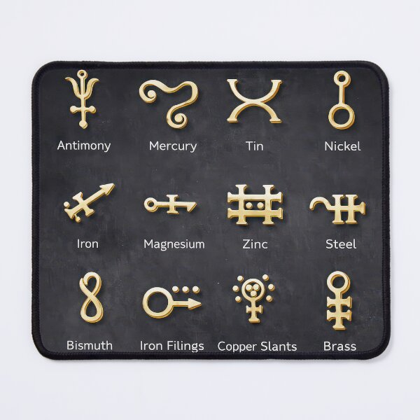 Item preview, Metal symbols designed and sold by Saint Arts Studio.