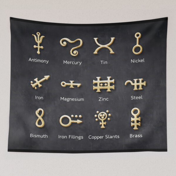 Item preview, Metal symbols designed and sold by Saint Arts Studio.