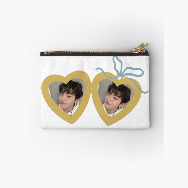 Item preview, ZB1 Kim Taerae heart locket necklace designed and sold by taerecc.