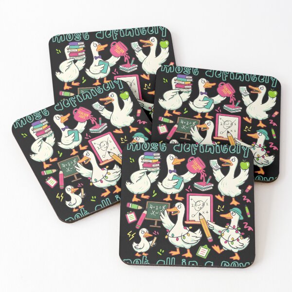 Item preview, Most Definitely Not All In A Row Funny Silly Goose Teacher designed and sold by VGAfanatic.
