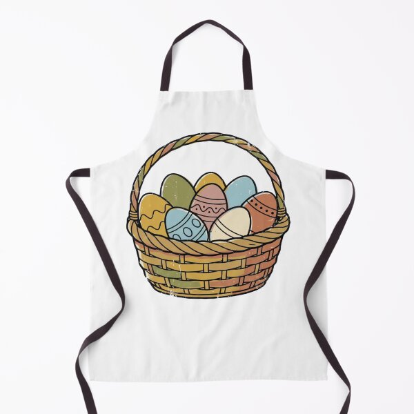 Item preview, Easter Basket with Patterned Eggs designed and sold by urbinet.
