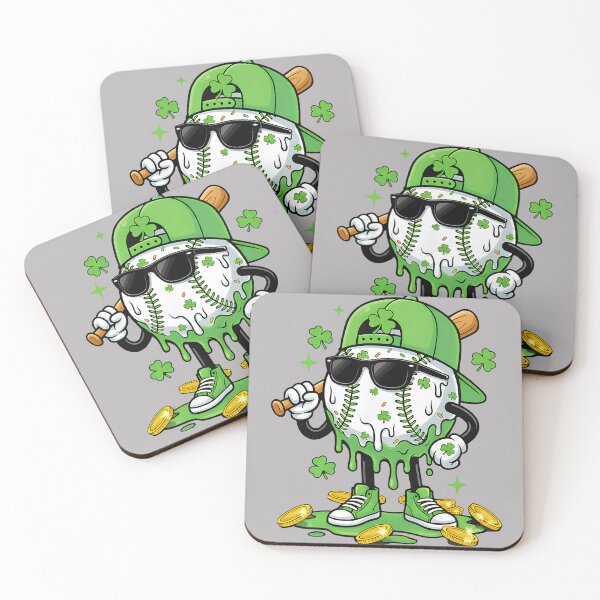 Item preview, Baseball Drip Ice Cream Apparel Youth Boy St Patricks Day designed and sold by GreggRoss.