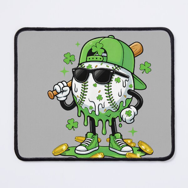 Item preview, Baseball Drip Ice Cream Apparel Youth Boy St Patricks Day designed and sold by GreggRoss.