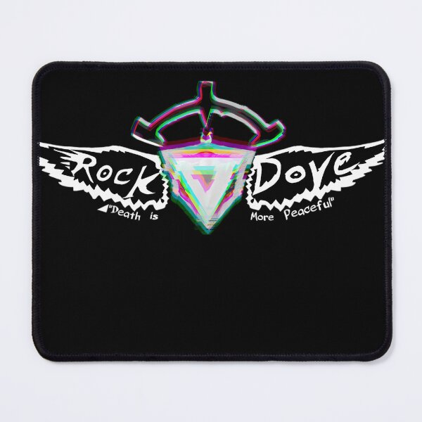 Item preview, Rock Dove "Death is More Peaceful"   designed and sold by quinnaxelledits.