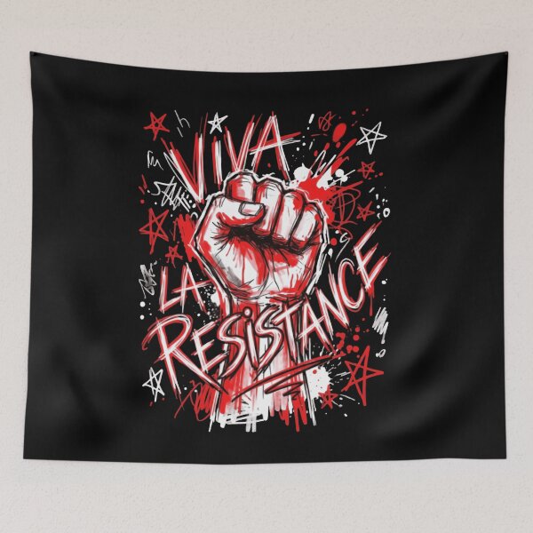 Item preview, Viva La Resistance Rise Up Strike Back designed and sold by SkeletonsDanger.