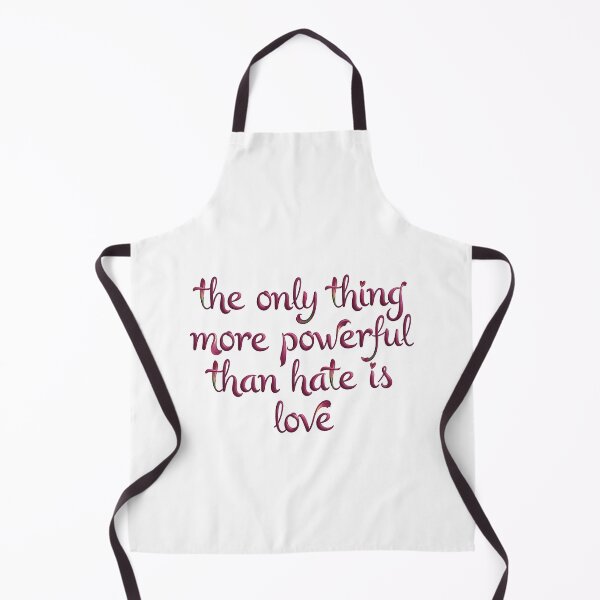 Item preview, Vibrant Magenta Love Over Hate Script designed and sold by zzz888.