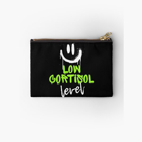 Item preview, Low Cortisol Level - Funny Biohacking Graffiti Smiley Face designed and sold by JB-designstudio.