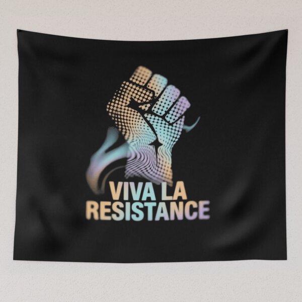 Item preview, Viva La Resistance Against The Corrupt System designed and sold by SkeletonsDanger.