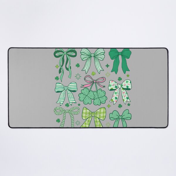 Item preview, Cute Green Shamrock Bow Coquette St Patricks Day designed and sold by GreggRoss.