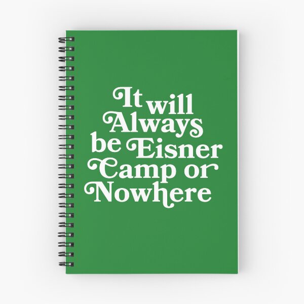 Item preview, Eisner Camp or Nowhere (White) designed and sold by itsemgoodrich.