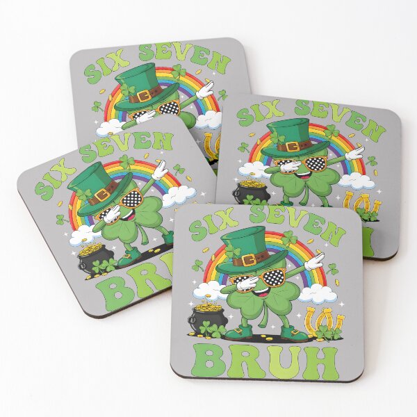 Item preview, Six Seven 67 Meme Bruh Cool St Patricks Day Teens Boys Girls designed and sold by GreggRoss.