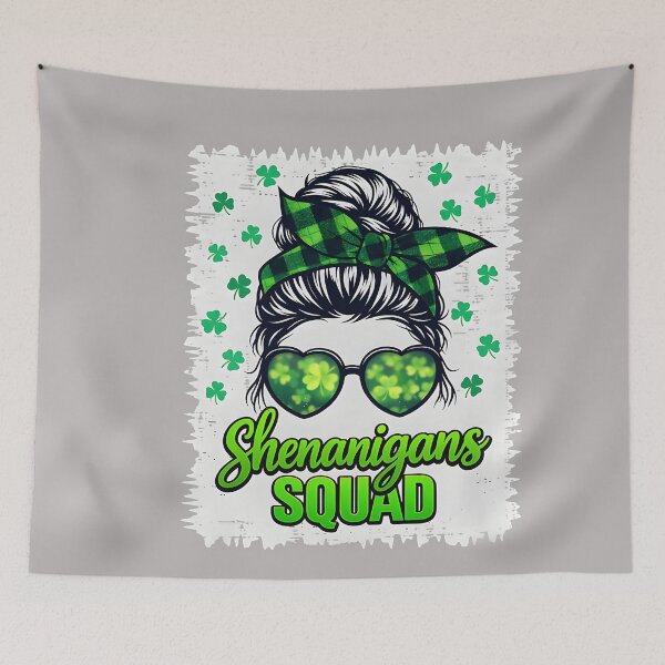 Item preview, Shenanigans Squad St Patricks Day Women Girl St Patricks Day designed and sold by GreggRoss.