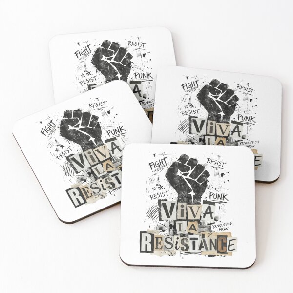 Item preview, Viva La Resistance Defy The Status Quo designed and sold by SkeletonsDanger.