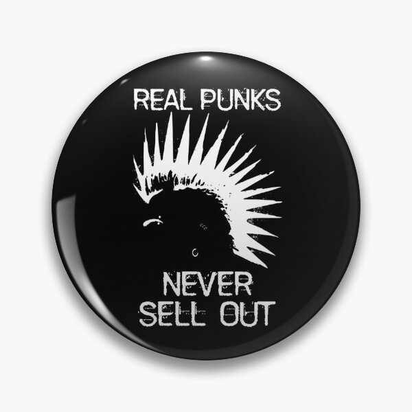 Item preview, Real Punks Never Sell Out in White Text  designed and sold by quinnaxelledits.