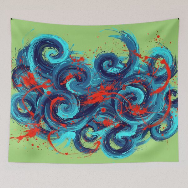 Item preview, Swirling vortex of color and energy designed and sold by Sigtrix.