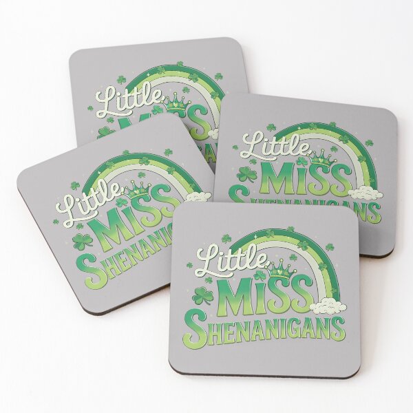 Item preview, Little Miss Shenanigans for Girls Daughter St Patricks Day designed and sold by GreggRoss.
