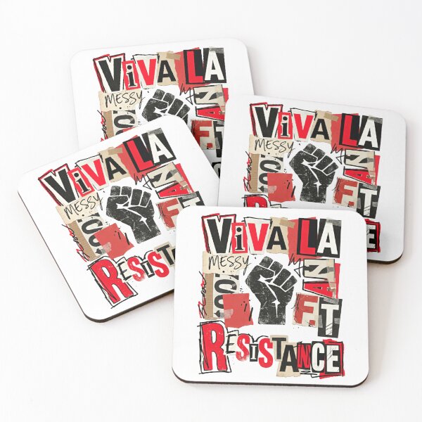Item preview, Viva La Resistance Protect Our Human Rights designed and sold by SkeletonsDanger.