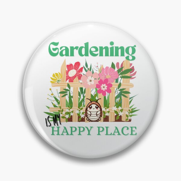 Item preview, Gardening Is My Happy Place designed and sold by Kindred & Thistle.