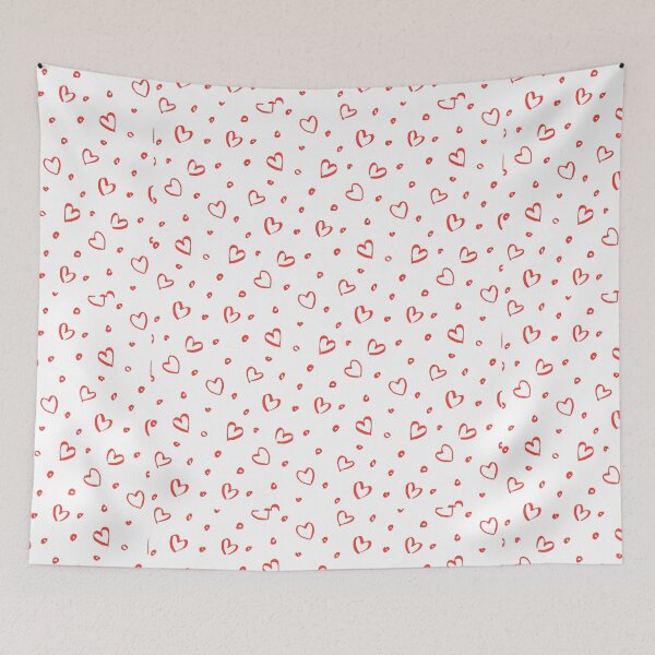 Item preview, Red Valentine's Day Hearts,pattern image designed and sold by NoManDesign.