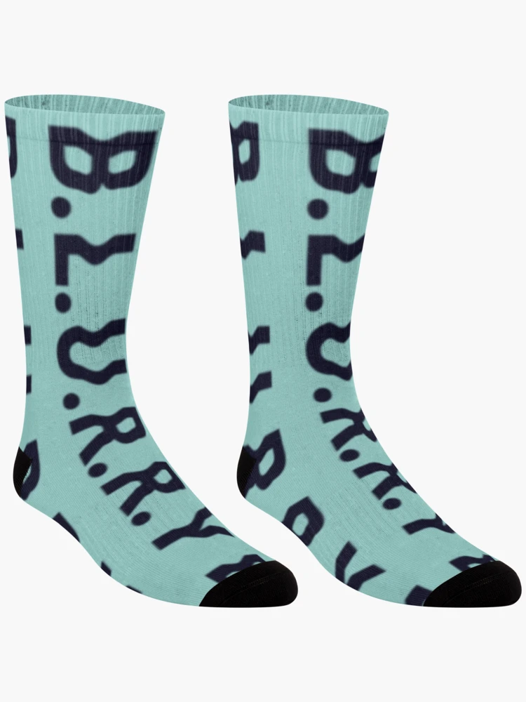 Thumbnail 3 of 5, Socks, B L U R R Y designed and sold by Indepp.