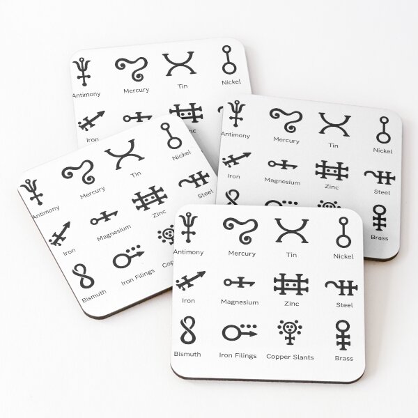 Item preview, Metal symbols designed and sold by Saint Arts Studio.