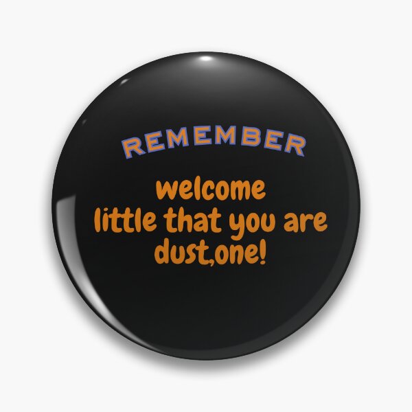Item preview, Remember That You Are Dust-catholic quote, christian reminder, bible verse designed and sold by ChameraDesign.