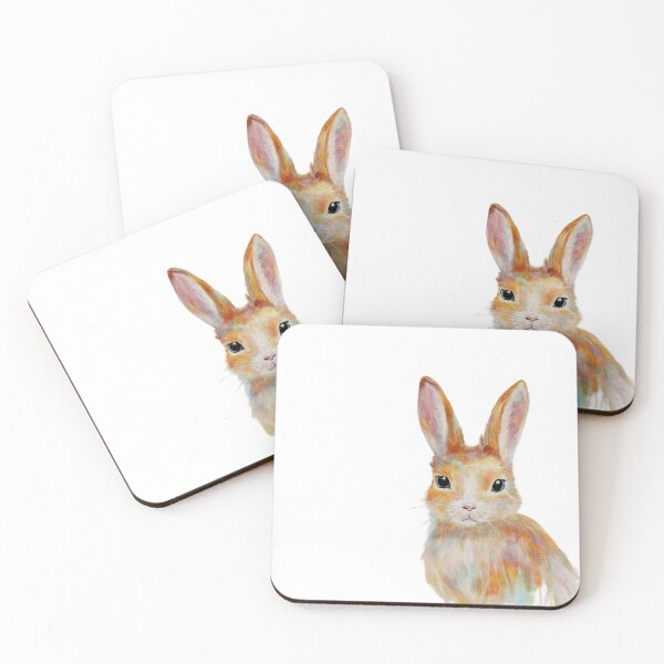 Item preview, Colourful Bunny Artwork  designed and sold by Rubymarieprints.