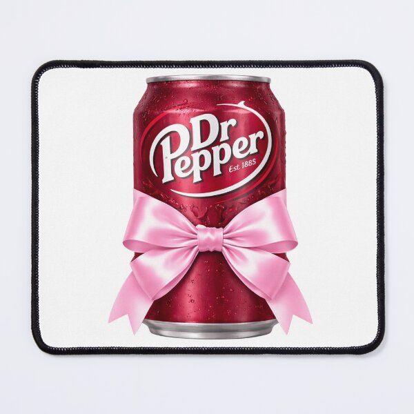 Item preview, Dr Pepper Coquette Bow Can – Cute Pink Ribbon Soda Aesthetic designed and sold by Exhibit-D.