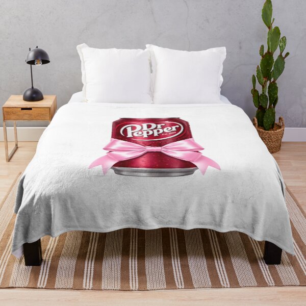 Item preview, Dr Pepper Coquette Bow Can – Cute Pink Ribbon Soda Aesthetic designed and sold by Exhibit-D.