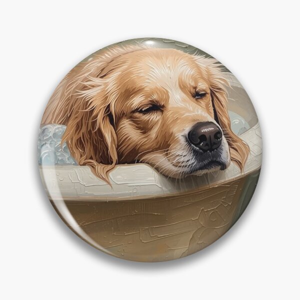 Item preview, Bathroom Dog Wall Art, Neutral Aesthetic Dog Lover Decor, Funny Bathtub Puppy Posters, Modern Farmhouse Bathroom Print designed and sold by PrintItStudio.