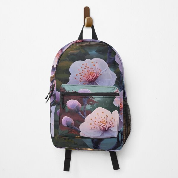 Item preview, Japanese Garden with Cherry Blossoms designed and sold by Bkrayo.