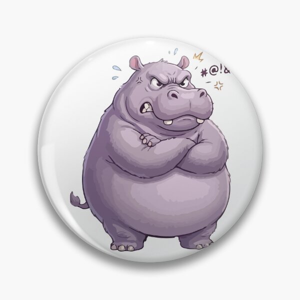 Item preview, I Look Soft But I Will Destroy You Hippopotamus designed and sold by Petzzz.