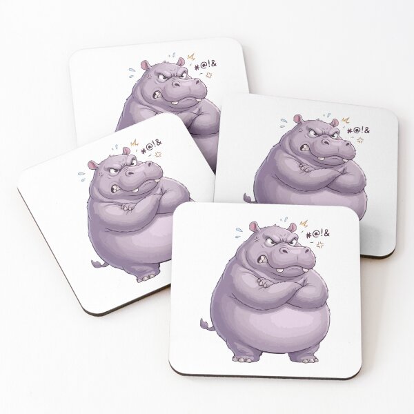 Item preview, I Look Soft But I Will Destroy You Hippopotamus designed and sold by Petzzz.
