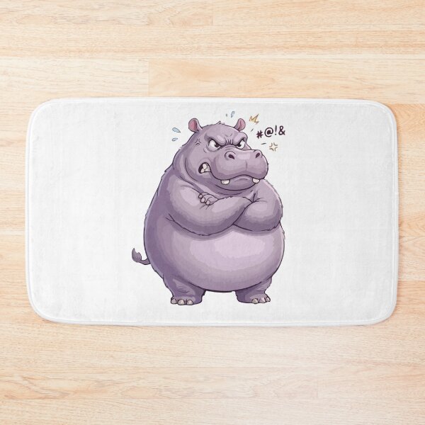Item preview, I Look Soft But I Will Destroy You Hippopotamus designed and sold by Petzzz.