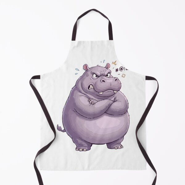 Item preview, I Look Soft But I Will Destroy You Hippopotamus designed and sold by Petzzz.