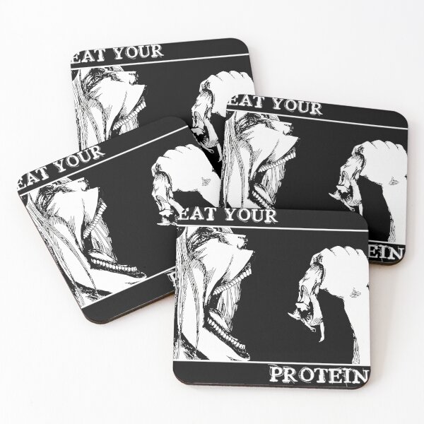 Item preview, A.T.T.A.C.K On T.I.T.A.N Eat Your Protein Aot Eren Y.E.A.G.E.R designed and sold by JadaSchinner.